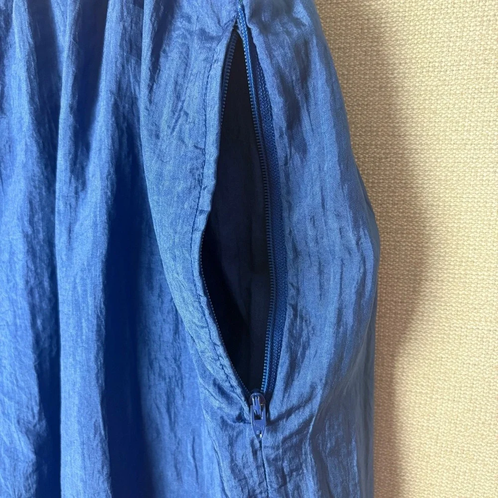 Vtg 90s Tracksuit Mens L SET Full Zip Jacket Pants Blue Blokecore Streetwear - Picture 11 of 16
